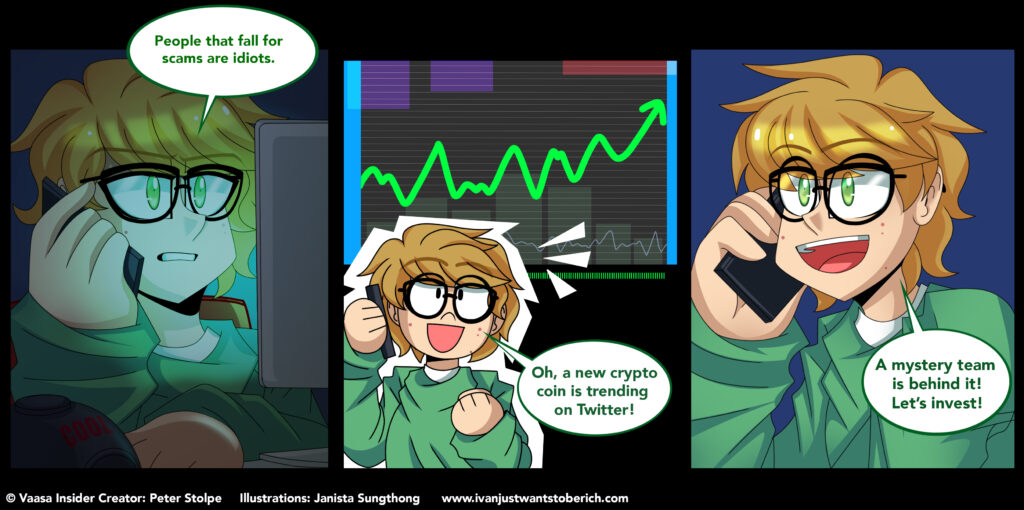 Ivan Just Wants to Be Rich 002 Pump and Dump - webcomic